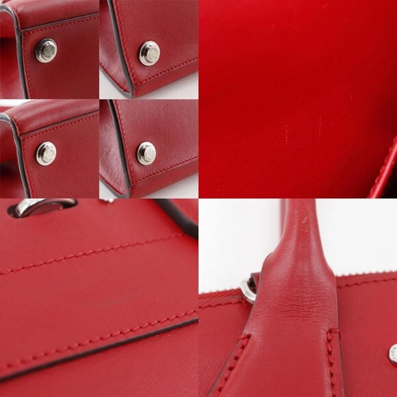 LOUIS VUITTON City Steamer PM Handbag M51030 2WAYShoulder Rouge Red - Picture 10 of 13